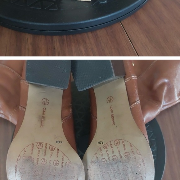 Gianni Bernini brown knee riding boots - Picture 11 of 11